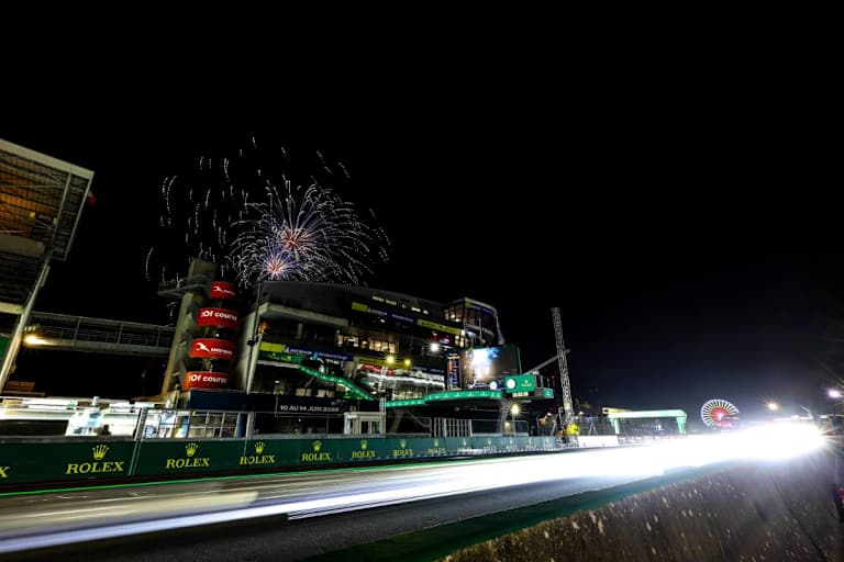 Nachtstimmung bei den 24 Hours of Le Mans