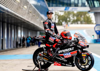 Manuel Gonzalez war am Montag in Jerez der Schnellste