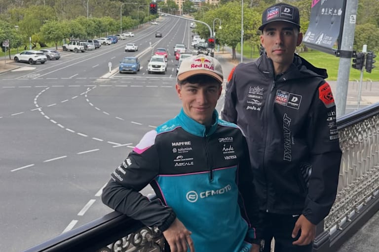 David Alonso und Senna Agius in Adelaide