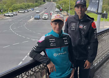 David Alonso und Senna Agius in Adelaide