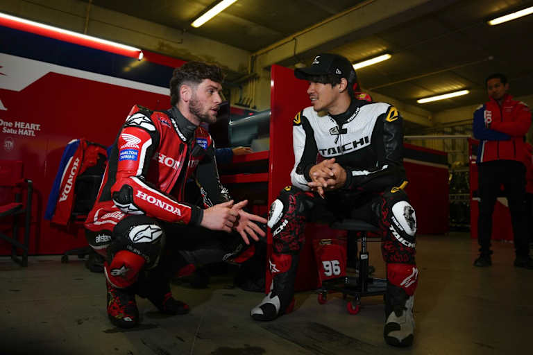 Jake Dixon und Tetsuta Nagashima