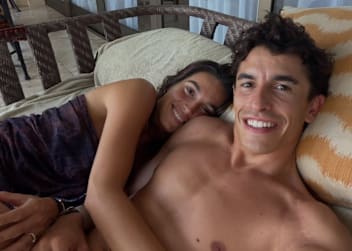 Marc Marquez mit Freundin Gemma Pinto