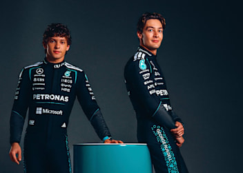 Kimi Antonelli und George Russell