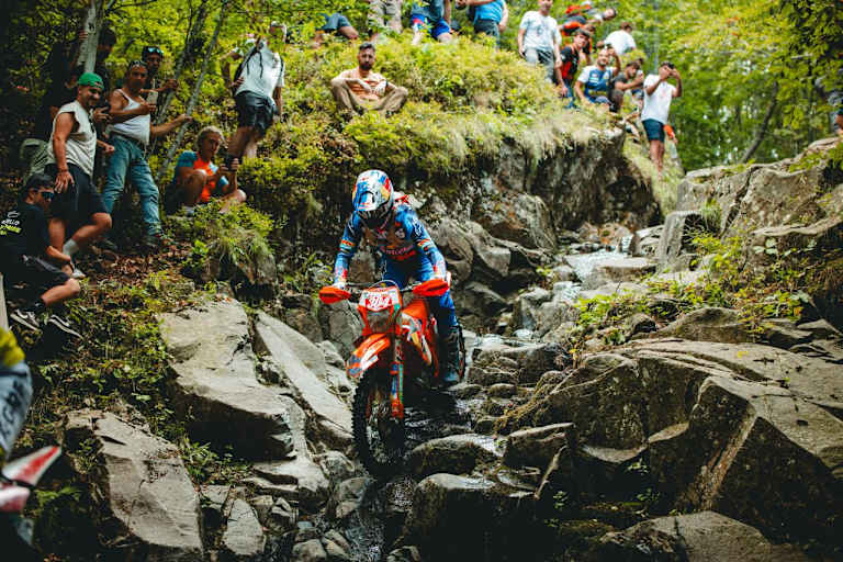 Lettenbichler auch beim Abestone alleine an der Spitze unterwegs