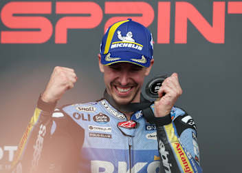 Platz 2 für Alex Marquez (Gresini-Ducati)