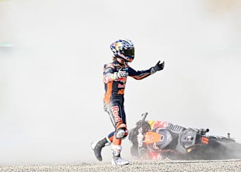 Österreich-Sieger Pedro Acosta wurde in Motegi zu Fall gebracht
