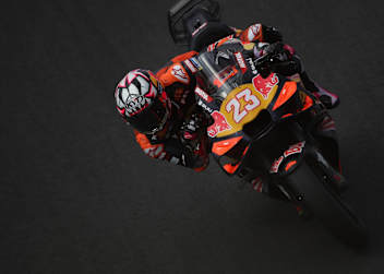 Holte mit Platz 4 ein Top-Resultat: Tech3-Pilot Enea Bastianini