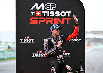 Landete auf Platz 3: Marco Bezzecchi (Aprilia)