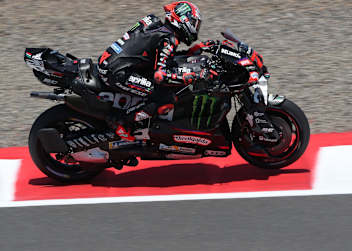 Aprilia-Werksfahrer Marco Bezzecchi dominierte das FP1 in Mandalika