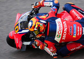Luca Marini auf der Honda RC213V