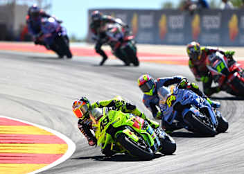 Verließ das MotorLand Aragon enttäuscht: VR46-Pilot Fabio Di Giannantonio