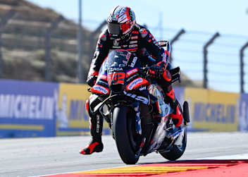 Marco Bezzecchi (Aprilia): Platz 1 im Warm-up