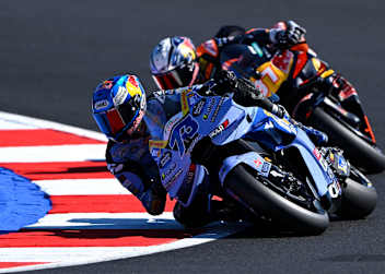Alex Marquez landete im Misano-Sprint vor Pedro Acosta auf Platz 5