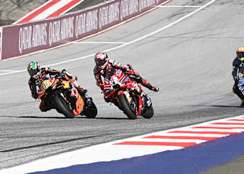 Brad Binder überholte Pecco Bagnaia