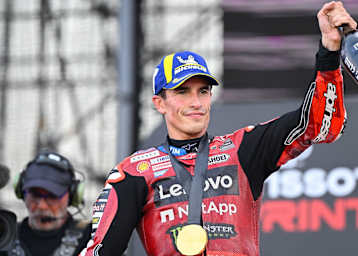 Unverhoffter Sprint-Sieger und WM-Leader: Marc Marquez