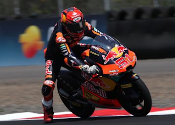 Pole-Position für Red Bull-KTM-Ajo Rookie Brian Uriarte