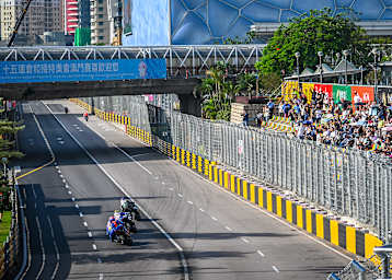 Macau Motorcycle GP: Der «Tanz» zwischen Leitplanken und Steinmauern