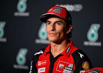 Marc Marquez am Sepang International Circuit in Malaysia