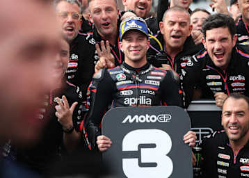 Platz 3 beim Japan-GP für Aprilia-Werksfahrer Marco Bezzecchi