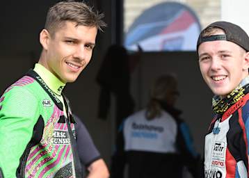 Deutsche Beifahrerelite: Kevin Kölsch (li.) und Luca Schmidt