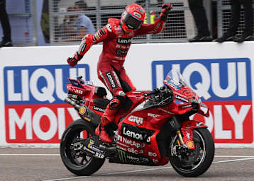 Keine Fragen, nur Antworten: Marc Marquez dominierte auf dem Sachsenring