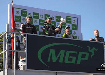 McAleese, Stewart, Wormald: Supersport MGP Podium