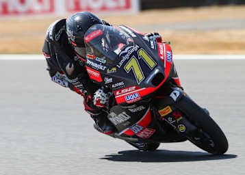 David Gonzalez sitzt auch in Misano auf der Moto3-KTM von Intact GP
