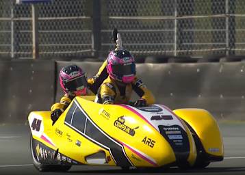 Start-Ziel-Sieg für Harry Payne/Kevin Rousseau im Assen-Sprint