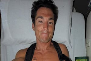 Honda-Testfahrer Aleix Espargaro hatte in Sepang Glück im Unglück