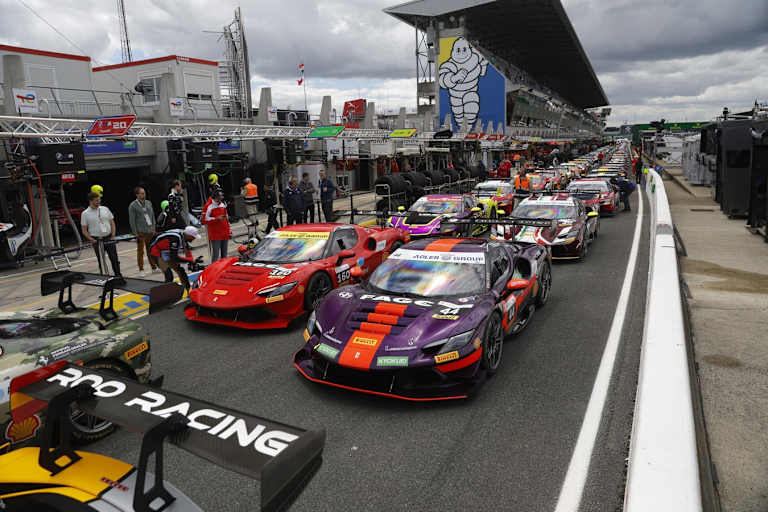 Große Bühne für 61 Ferrari 296 Challenge in Le Mans