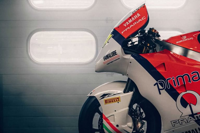 Das Moto2-Bike von Pramac für Mugello