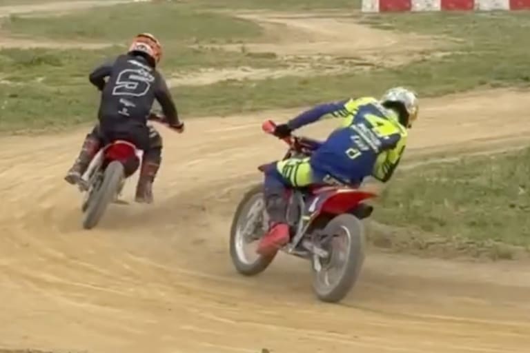 Johann Zarco und Thomas Chareyre