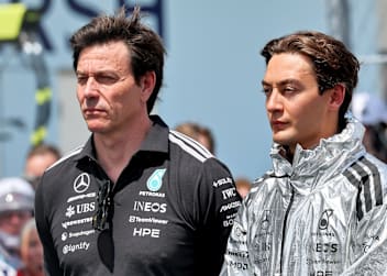 Toto Wolff und George Russell