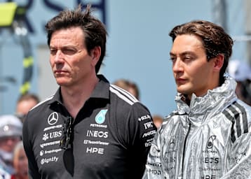 Toto Wolff und George Russell