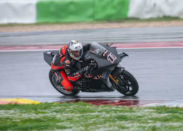 Nicolo Bulega lag am Nachmittag vorn