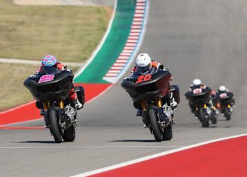Beim Austin-Test konnten sich die Fahrer mit ihren Bikes vertraut machen
