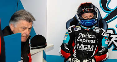 Michael Galinski mit Tarran Mackenzie