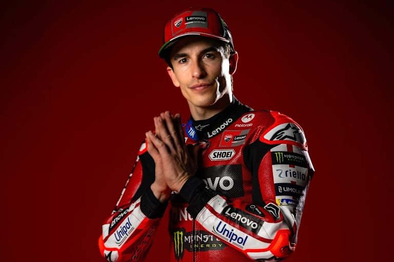 Marc Marquez in den neuen Farben für die MotoGP-Saison 2026