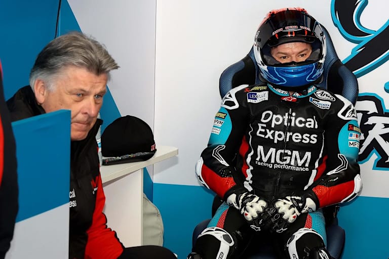 Michael Galinski mit Tarran Mackenzie