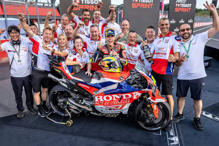 LCR Honda verabschiedete sich von Diogo Moreira