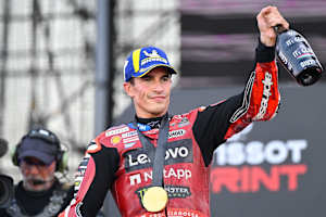 Unverhoffter Sprint-Sieger und WM-Leader: Marc Marquez