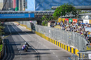 Macau Motorcycle GP: Der «Tanz» zwischen Leitplanken und Steinmauern