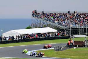 Beim Red Bull Australien GP geht es zum letzten mit Mut durch Stoner Curve