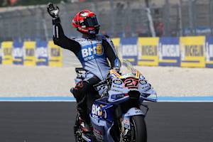 Lecuona hatte auch auf der MotoGP-Ducati Grund zur Freude