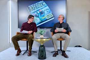 Klaus Klaffenböck (re.) mit Co-Autor Kurt Molzer
