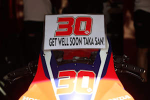 Für Taka Nakagami ist der Japan-GP bereits vorbei