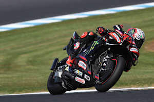 Aprilia-Pilot Marco Bezzecchi erlebte ein aufregendes Zeittraining
