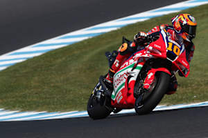 Luca Marini schaffte nur zwei Runden