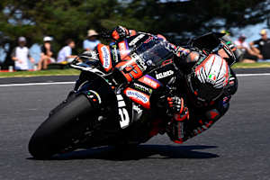 Marco Bezzecchi zog als schnellster MotoGP-Pilot ins Q2 ein