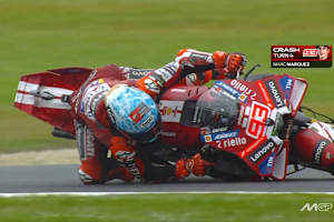 Weltmeister Marc Marquez flog ab – und dann zur Pole-Position